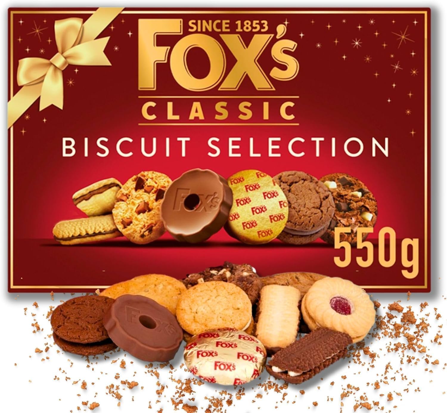 Fox's Classic Biscuit Selection Box 550g, Luxury Biscuits